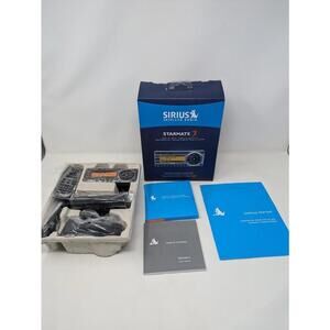 Sirius Satellite Radio Starmate 3 Complete Vehicle Conversion Kit-New Open Box